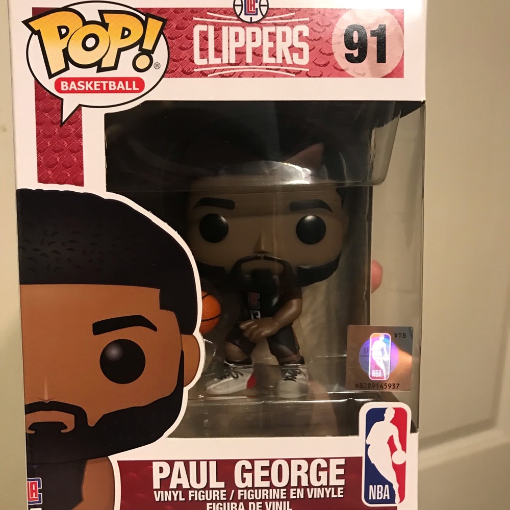 ‼️BRAND NEW‼️Paul George Funko Pop Mint Condition